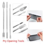 3 unidades paletas de acero inoxidable para reparación de celulares/tabletas/relojes etc