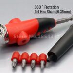 Adaptador magnético para destornillador vástago hexagonal de 1/4"