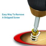 Juego de 4 Extractores de Tornillos Dañados – Recubiertos en Titanio