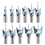 Brocas para Hacer Esferas en Madera - Vástago 10mm, Aleación de Carburo, Diámetros de 6mm a 25mm