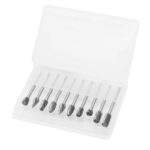 Fresas Rotativas de Carburo de Tungsteno (10 Piezas) - Vástago de 3mm para Taladro tipo Dremel