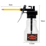 Dispensador de Aceite de Alta Presión 250ml - Resistente y Transparente