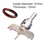 Broca para Brazaletes de Madera Modelo Molino Convexo - Carburo Cementado con Revestimiento de Titanio