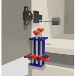 Herramienta Multifuncional para Instalación Precisa de Puertas de Melamina - Fácil de Usar y Ahorradora de Tiempo