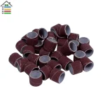 100 Manguitos de Lijado para Dremel: Perfecciona tus Proyectos de Madera, grano 80