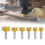 Fresa para Ranurado Plano para Router – Vástago 8mm, Cortes de 17 a 32mm, Carburo Industrial, Revestida en Teflón