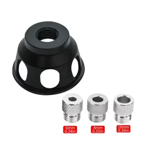 Plantilla guía para hacer agujeros con brocas 6mm, 8mm y 10mm – Ideal para unir madera con tarugos