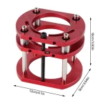 Base de Elevación para Fresadora Router Lift | Elevador de Mesa para Fresadora de Aluminio con 4 Mordazas